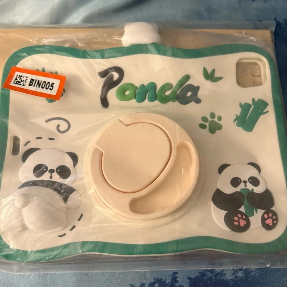 Panda iPad Pro 11” Case M4 (2024, 5th Gen) w/Screen Protector Rotating Handle-